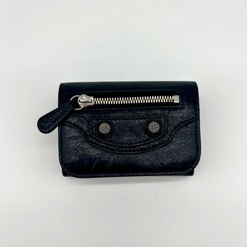 Balenciaga Le Cagole Mini Leather Wallet